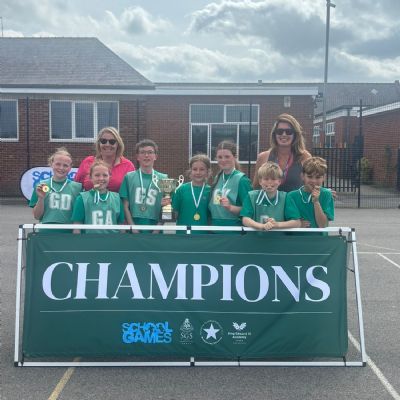 Y5/6 NETBALL TEAM WIN COUNTY FINALS!